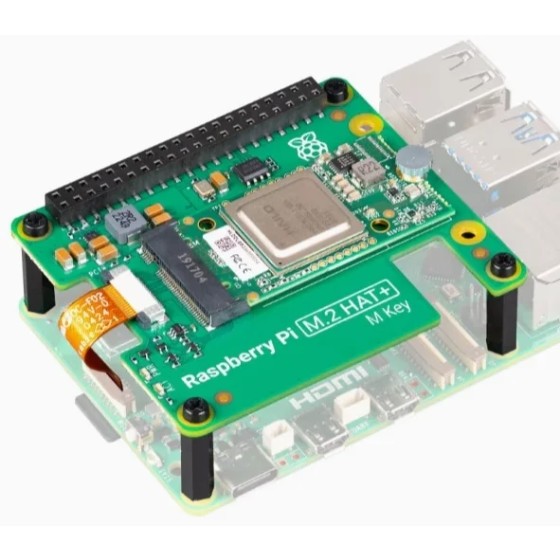 Original Raspberry PI Al Kit AI Suite Hailo8l 13Tops Computing Power M.2 Hat Pl5 CM4  HAT Adapted to Raspberry Pi 5